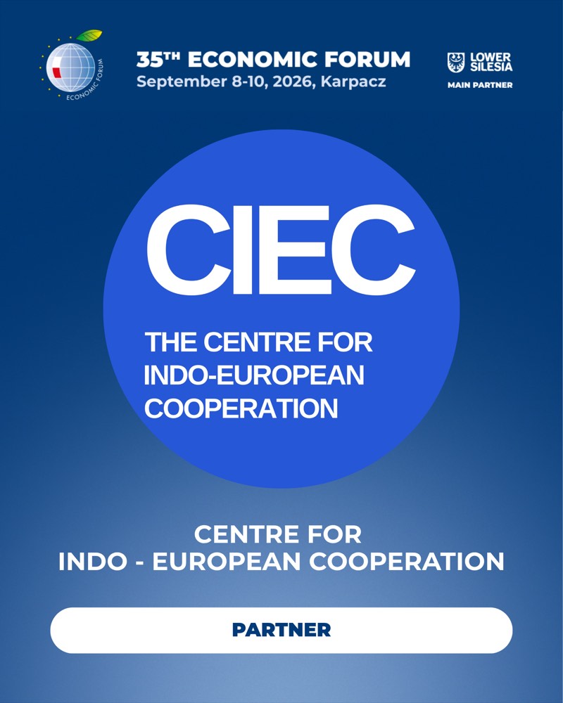 The Centre for Indo-European Cooperation, Partner of the 35th Economic Forum